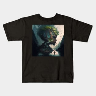 the imagination is like a illusion Kids T-Shirt